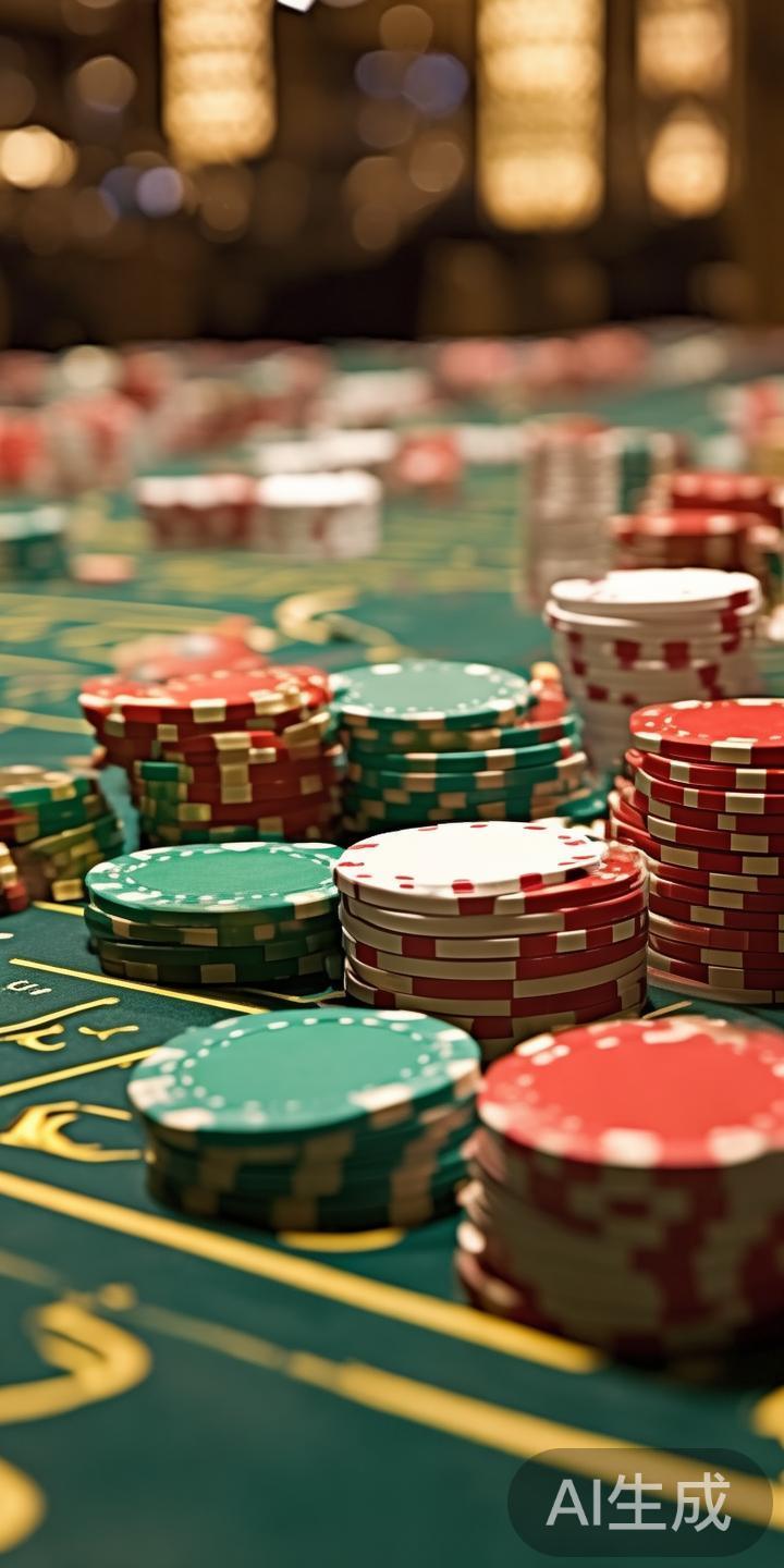 在澳门威尼斯人赌场，筹码是一种代表เงินจริง